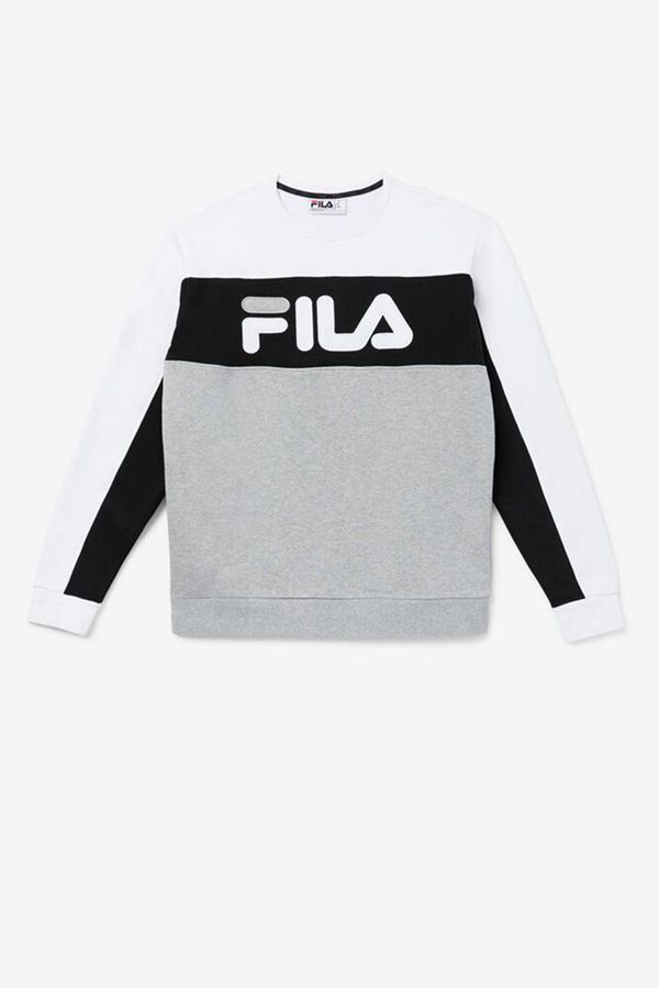 Moletons Fila Homem Multicoloridas - Fila Lesner Fleece Crew Portugal Online,YAZM-16482